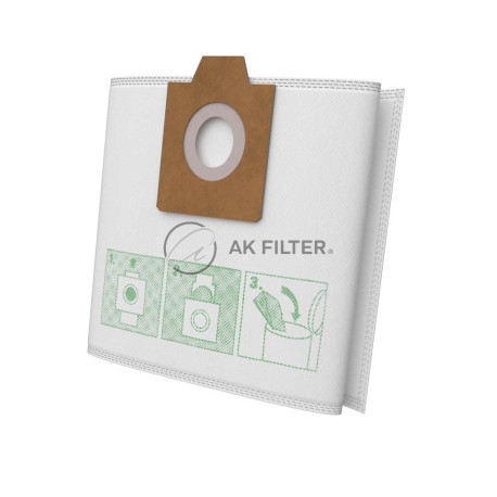 Antibakteriálne vrecká do vysávača A NI2 – textilné  - NILFISK  GD930