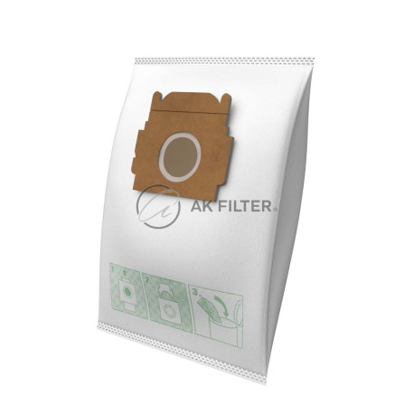 Antibakteriálne vrecká do vysávača A 211 – textilné pre MOULINEX AP 8
