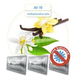 Antibakteriálna vôňa do vysávača POMARANČOVÝ KVET s VANILKOU - AV 19