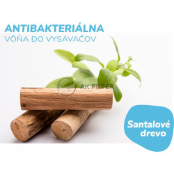 Antibakteriálna vôňa do vysávača SANTALOVÉ DREVO - AV 20