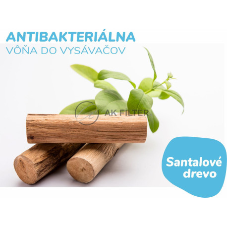 Antibakteriálna vôňa do vysávača SANTALOVÉ DREVO - AV 20