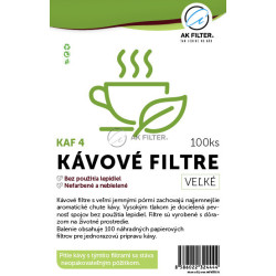 KAF4 - Kávové filtre 4 (veľké) - AKFILTER